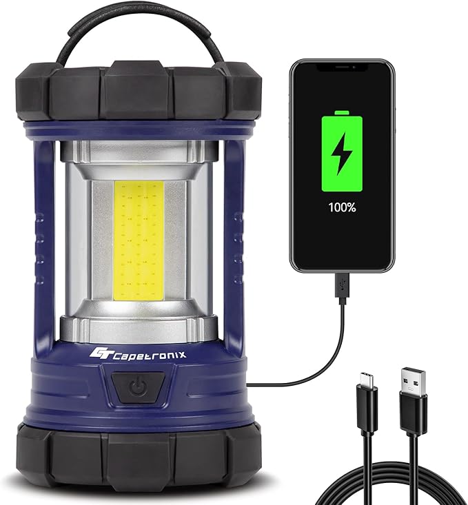 3,200 lumen usb rechargeable lantern